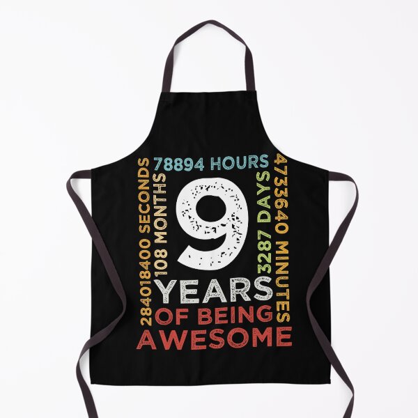 Item preview, Cool Kids 9th Birthday 9 Years Old Vintage Retro 108 Months Boys And Girls designed and sold by pedrored369.