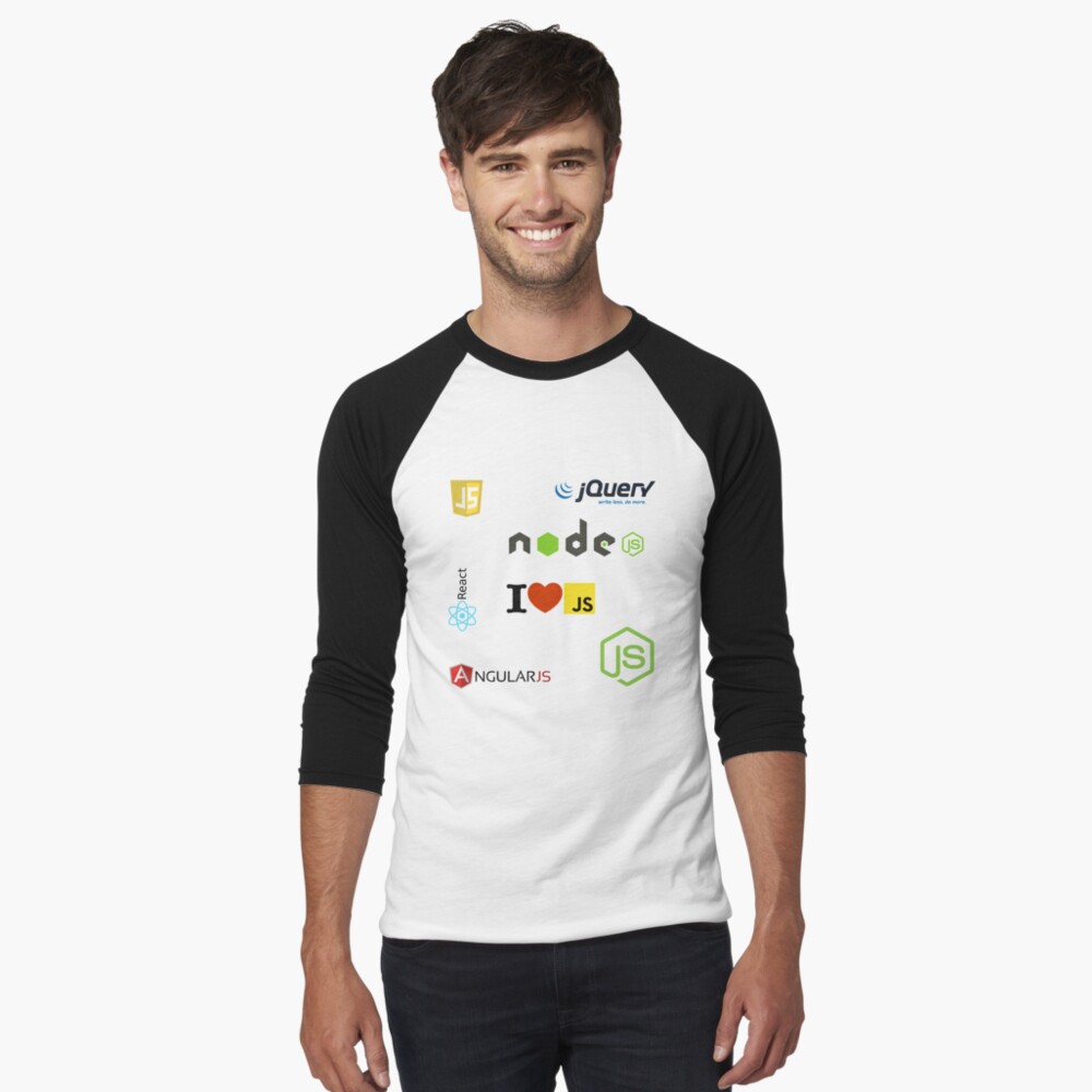 Item preview, Baseball ¾ Sleeve T-Shirt designed and sold by yourgeekside.