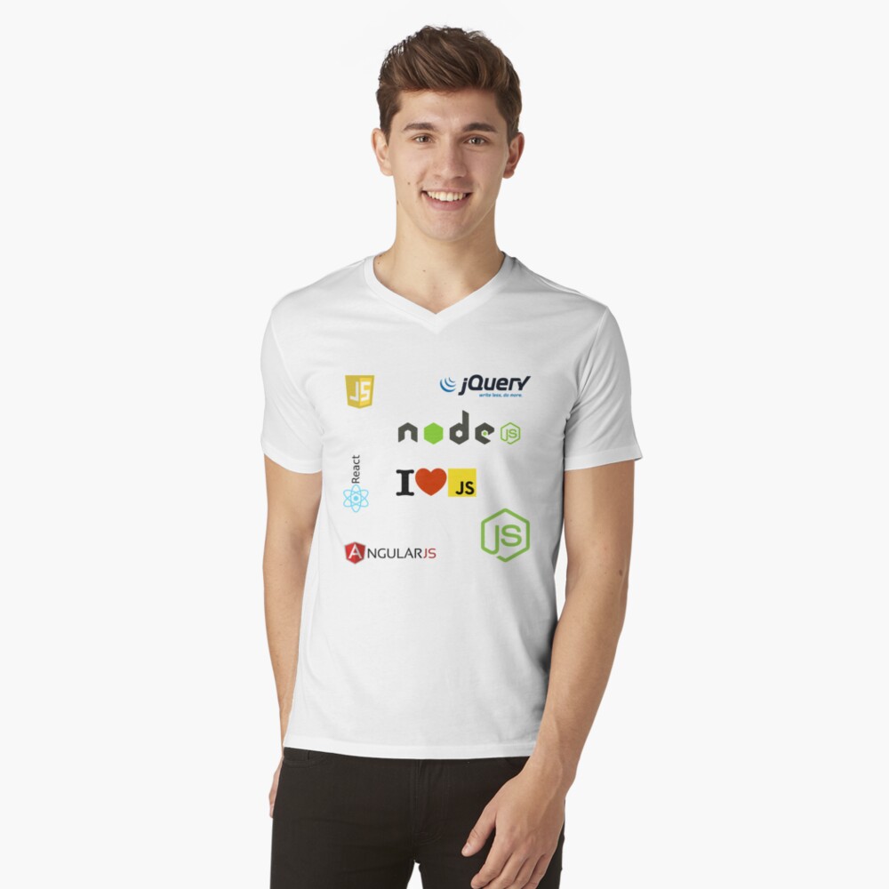 Item preview, V-Neck T-Shirt designed and sold by yourgeekside.