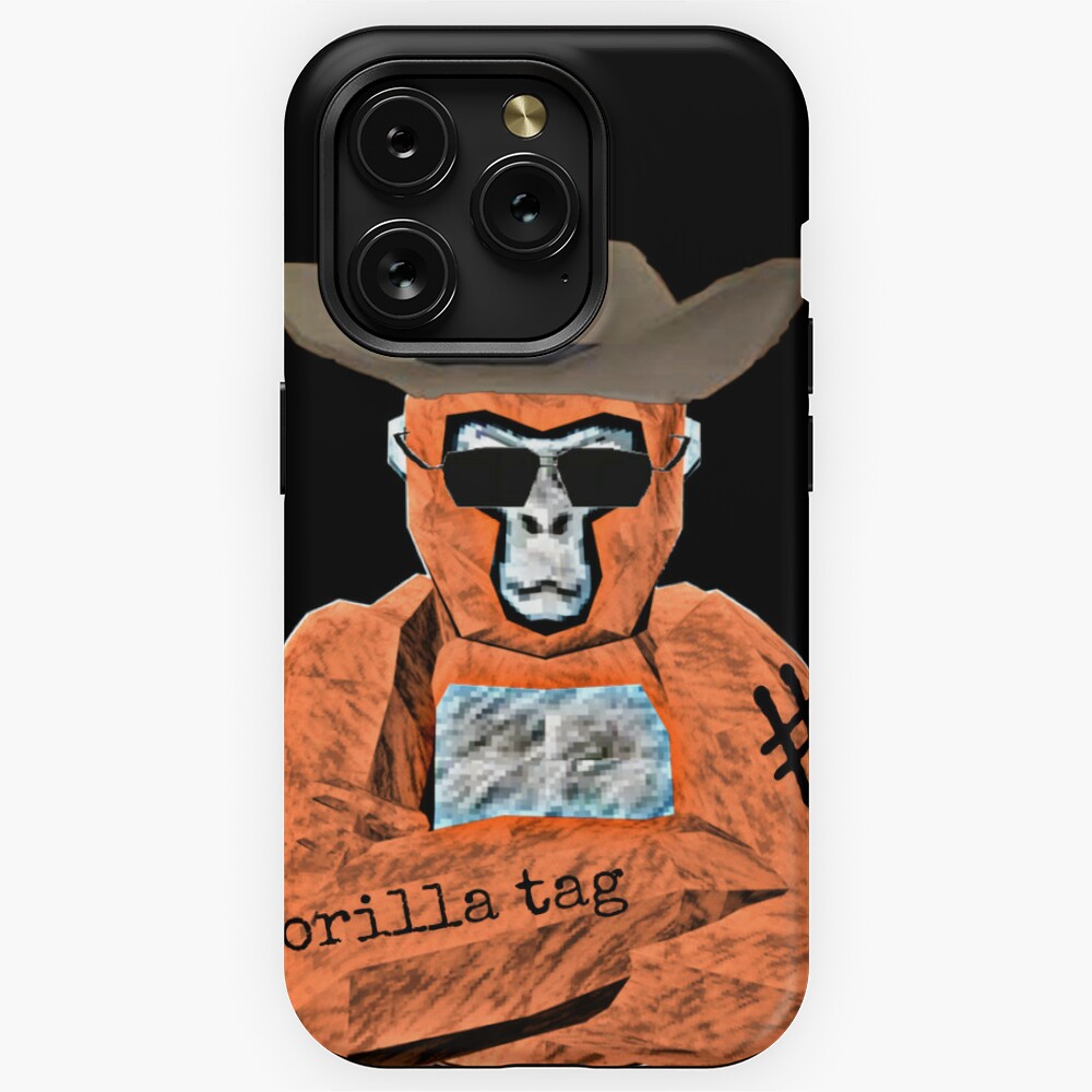 Gorilla Tag-Gorilla Tag Pfp Maker Soft Glass Case For Iphone 14 13