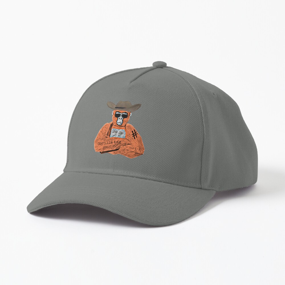 Gorilla Curved Baseball Cap - Orange