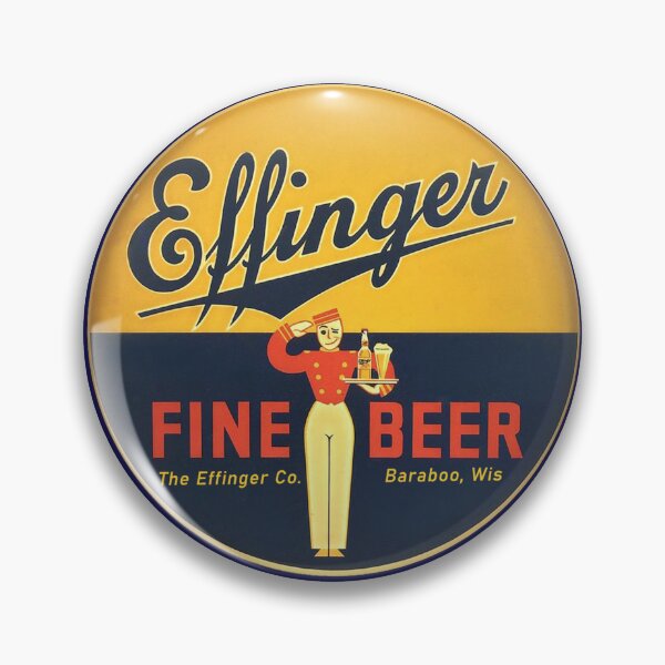 Item preview, Effinger Brewing Company, Baraboo, Wis designed and sold by pineapplepink.