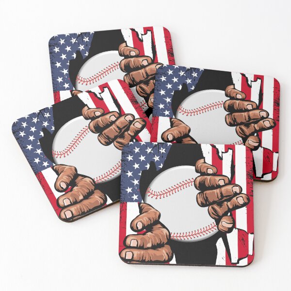 Item preview, Baseball Softball American Flag Patriotic 4th of July Catcher Pitcher designed and sold by grinta2021.