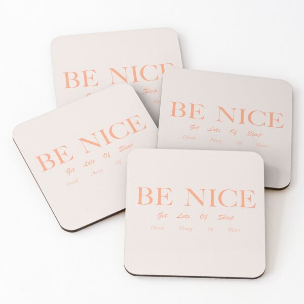 Item preview, Be Nice designed and sold by Yannik Hay.