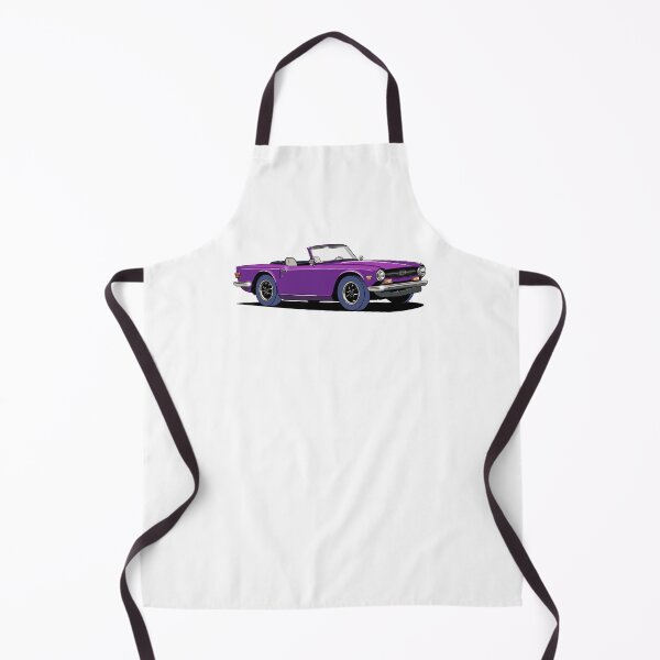 Item preview, Triumph TR6 Car in purple designed and sold by Webazoot Industries - Car Art.