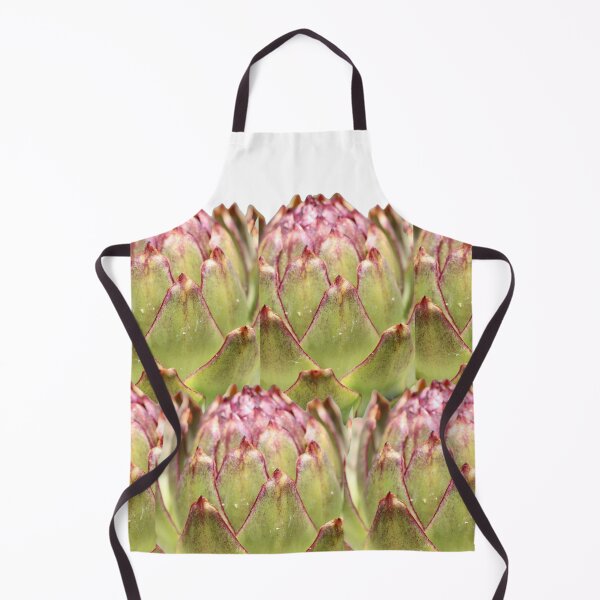 Item preview, Green Artichoke heads pattern designed and sold by Delicarte.