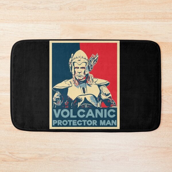 Item preview, Volcanic Protector Man designed and sold by shopHUAIs.