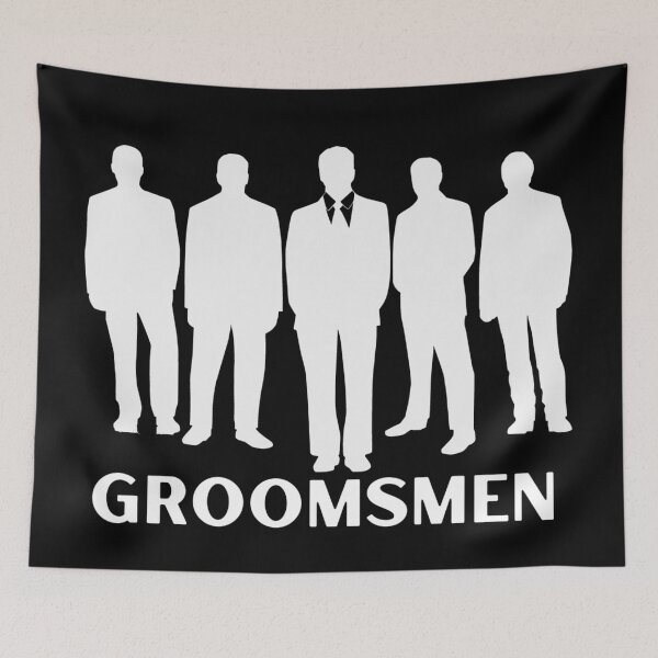 Item preview, Groomsmen Wedding Party Bachelor Party ORIGINAL BY CRUSHART1 ON REDBUBBLE designed and sold by CrushArt1.