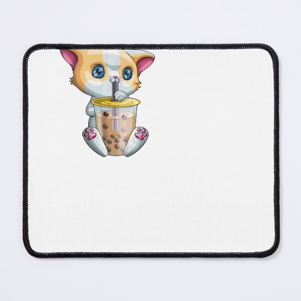 Item preview, Kawaii Cat Loves Bubble Tea Boba Kitten Girls designed and sold by ArianaTagli.