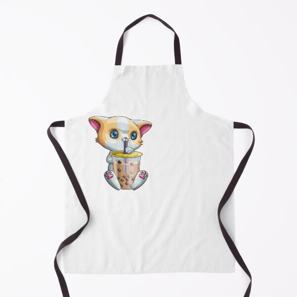 Item preview, Kawaii Cat Loves Bubble Tea Boba Kitten Girls designed and sold by ArianaTagli.