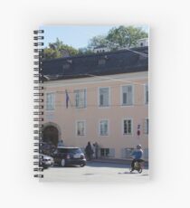 Mozart's Residence in Salzburg Spiral Notebook