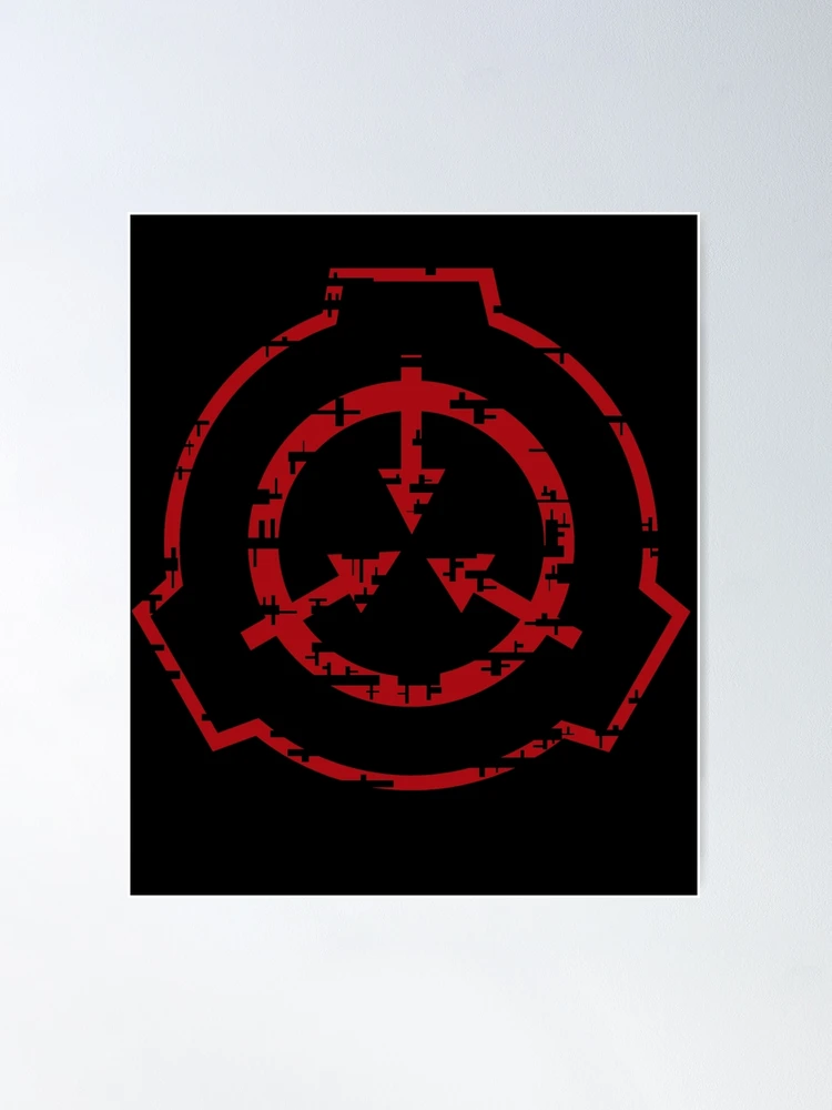 SCP Foundation Symbol- cracked Poster for Sale by Rebellion-10