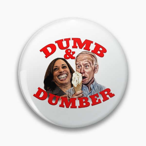 Item preview, Biden & Harris DUMB AND DUMBER Cartoon designed and sold by carolina1.