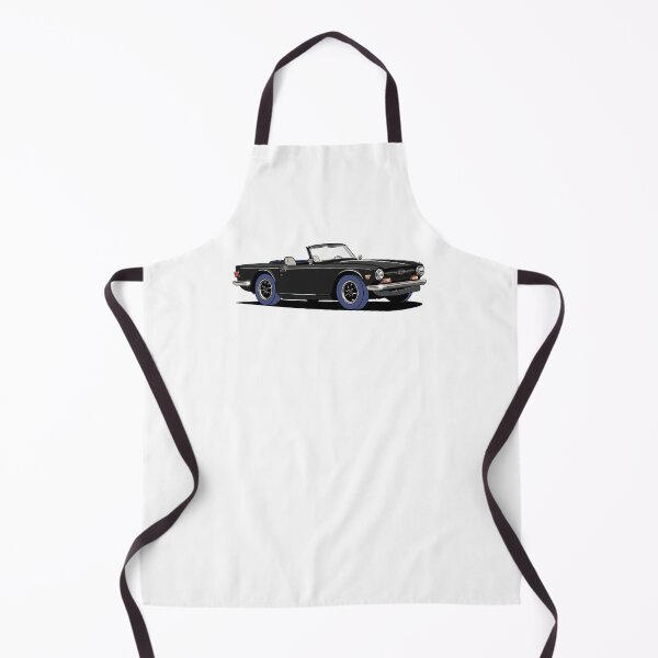 Item preview, Black Triumph TR6 designed and sold by Webazoot Industries - Car Art.