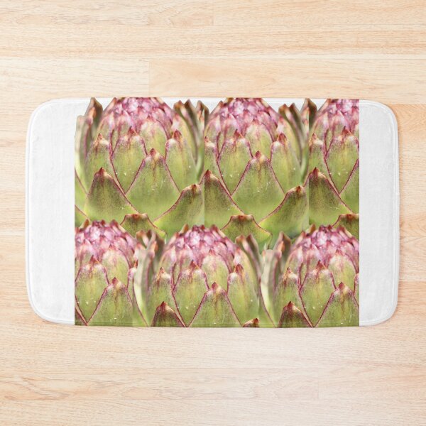 Item preview, Green Artichoke heads pattern designed and sold by Delicarte.