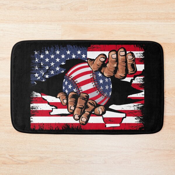 Item preview, Baseball Softball American Flag Patriotic 4th of July Catcher Pitcher designed and sold by grinta2021.