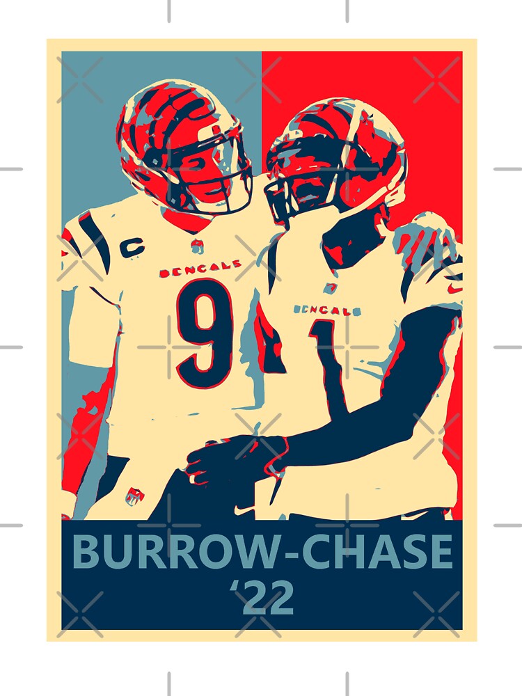 Ja'Marr Chase Orange Bengals Jersey - #1 Kids T-Shirt for Sale by