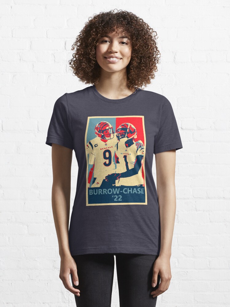 Joe Burrow Ja'marr Chase Vintage Style T-shirt Super Bowl 