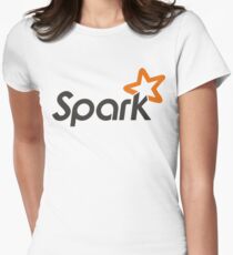 apache spark Women's Fitted T-Shirt
