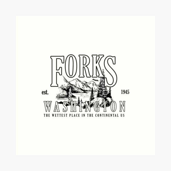 Item preview, Forks Washington designed and sold by liluglyco.