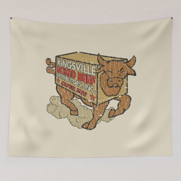 Item preview, Kingsville Boxed Beef Distributors 1959 designed and sold by AstroZombie6669.