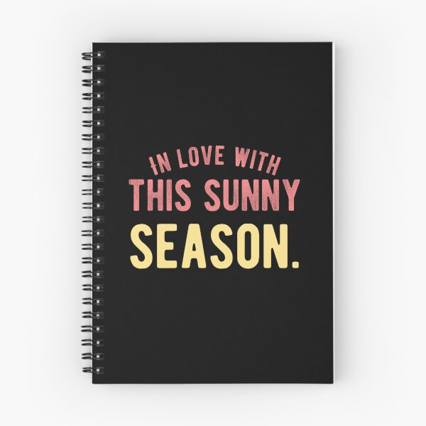 Item preview, In love with this sunny season.Cute Spring Quote designed and sold by Quotes ⭐⭐⭐⭐⭐.