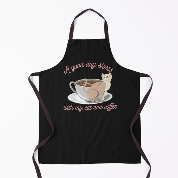 Item preview, A Good Day Starts With My Cat And Coffee T-Shirt designed and sold by MrTsTshirts.