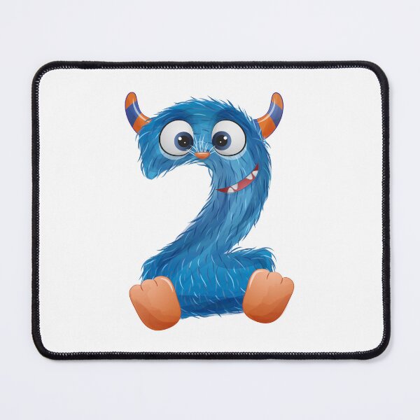 Item preview, Happy Birthday Monster Numbers - Two - 2 - Second designed and sold by WilliamsonMedia.