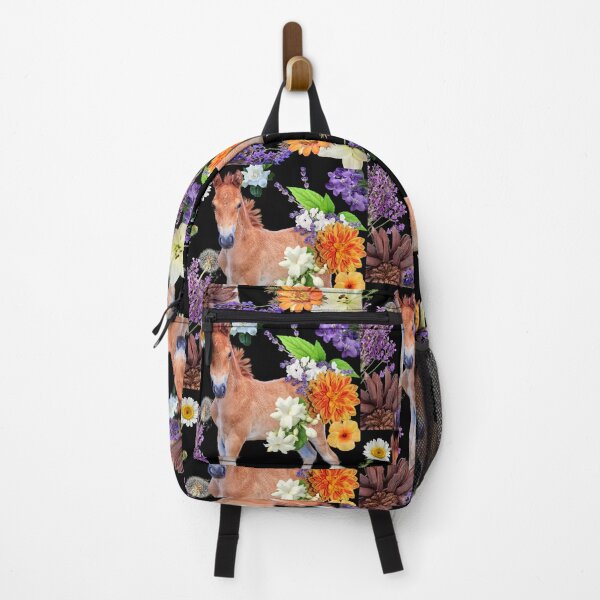 Item preview, Baby Foal With Colorful Flowers Digital Design designed and sold by EarthArtDesigns.