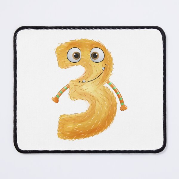 Item preview, Happy Birthday Monster Numbers - Three - 3 - Third designed and sold by WilliamsonMedia.