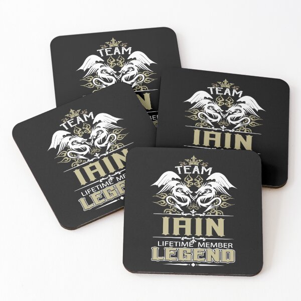 Item preview, Iain Name T Shirt - Iain Dragon Lifetime Member Legend Gift Item Tee designed and sold by braedowen3.