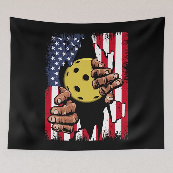 Item preview, Pickleball American Flag Patriotic USA 4th of July for Pickleballers designed and sold by grinta2021.