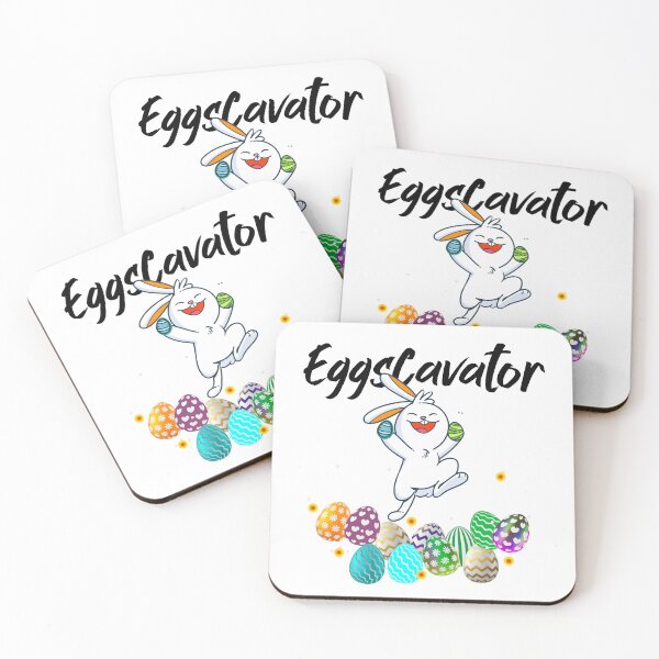 Item preview, EggsCavator Funny Easter Egg Hunt For Kids Toddlers  designed and sold by maaitbahajjoub.