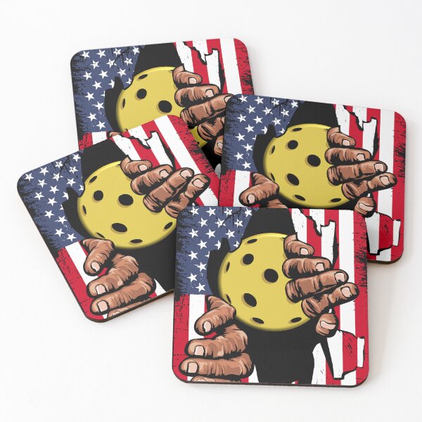 Item preview, Pickleball American Flag Patriotic USA 4th of July for Pickleballers designed and sold by grinta2021.
