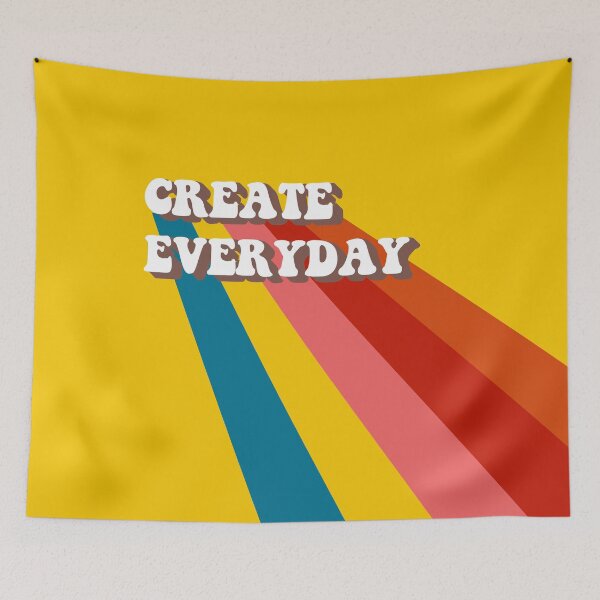 Item preview, create everyday-quote short-aesthetic-positivity designed and sold by vhsfinevibes.