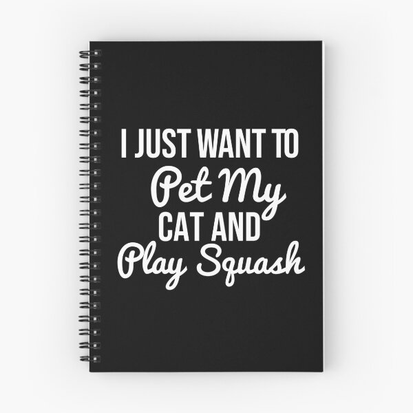 Item preview, Funny Cat Quote Squash, I Just Want To Pet My Cat And Play Squash, Gift Idea For Cats Lover Squash, Gift for Men and Women Who Are Cat Lovers designed and sold by adjamine.