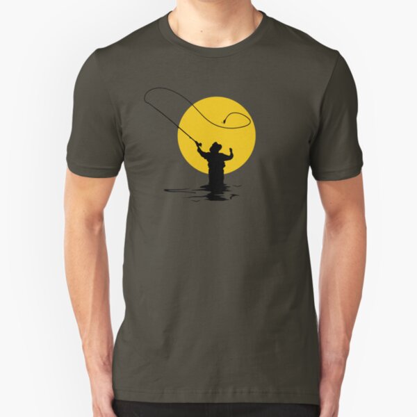 Fly Fishing Slim Fit T-Shirt