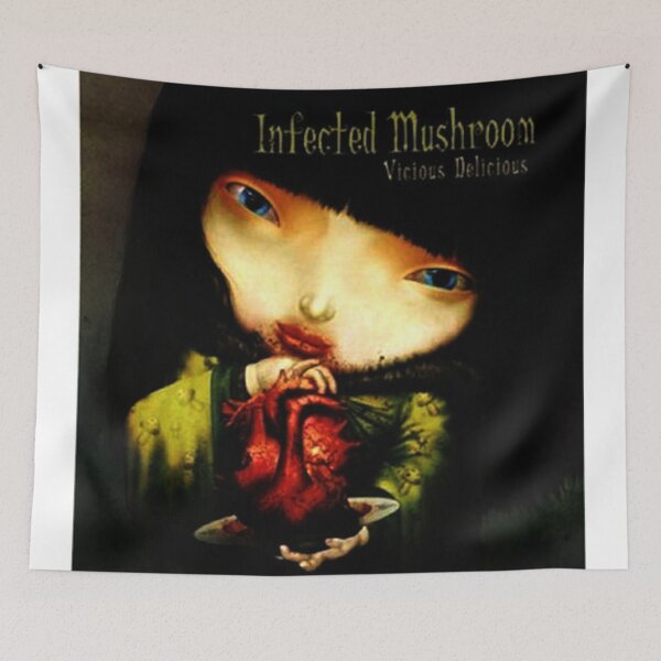 Item preview, Infected Mushroom Design designed and sold by Unfairsneaker.