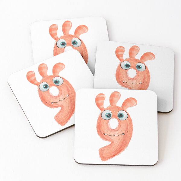 Item preview, Happy Birthday Monster Numbers - Nine - 9 - Ninth designed and sold by WilliamsonMedia.