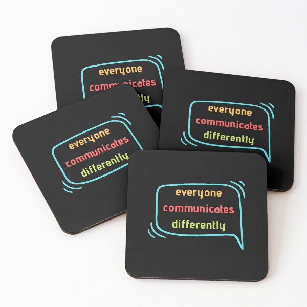 Item preview, Everyone communicates differently designed and sold by RedTomasB.