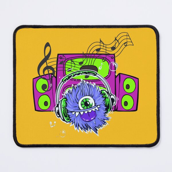 Item preview, Musical Monster | DJ Party | Music art designed and sold by JJMasters.