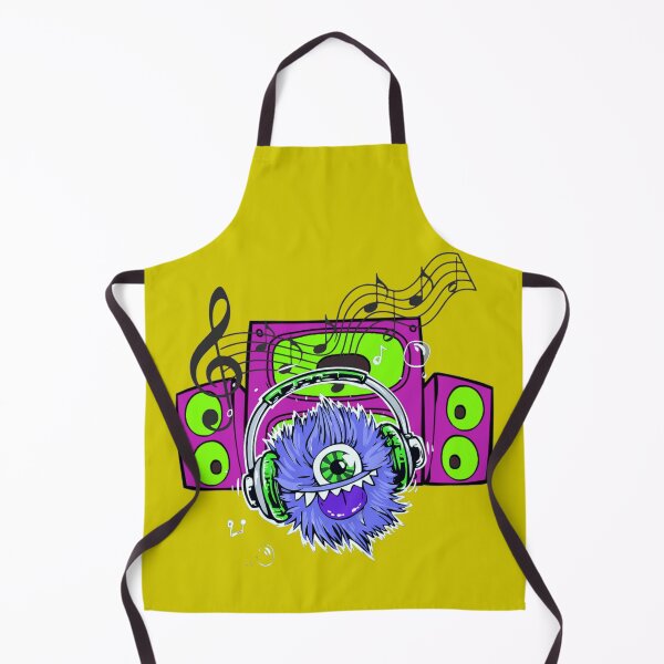 Item preview, Musical Monster | DJ Party | Music art designed and sold by JJMasters.
