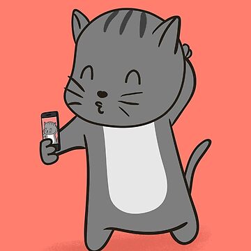 Artwork thumbnail, Selfie Kitty by cartoonbeing