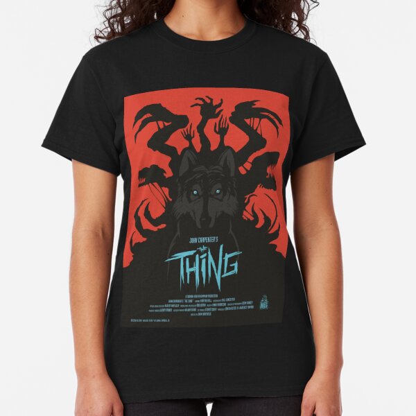 Thing t thing. Футболка Horror. VHS T Shirt. The thing t-Shirt. Tshirt RBX Horror.