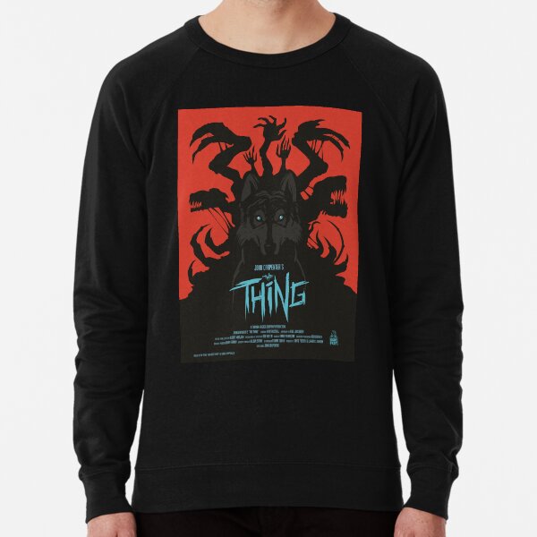 The Thing Classic Retro Poster Lightweight Sweatshirt