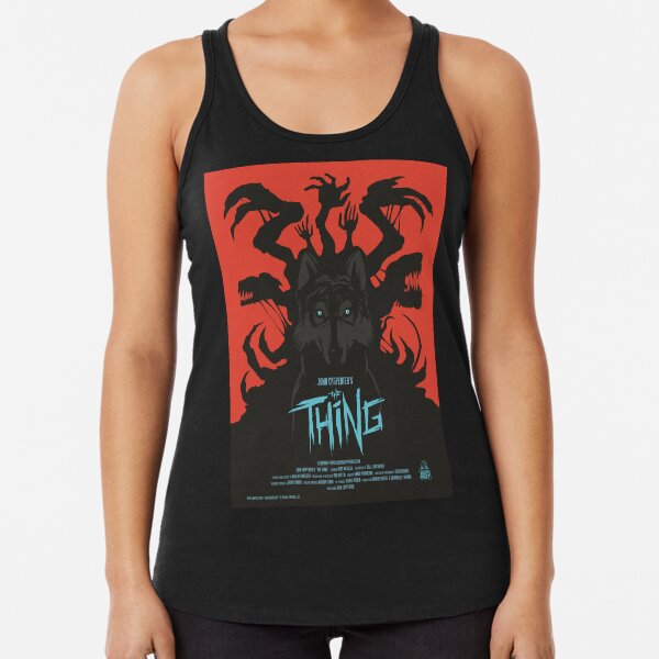 The Thing Classic Retro Poster Racerback Tank Top