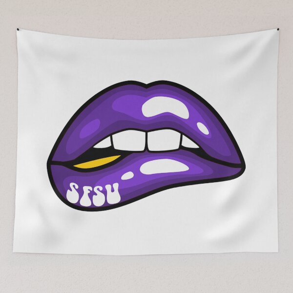 Item preview, SFSU San Francisco State University Lips designed and sold by kkosmicki.