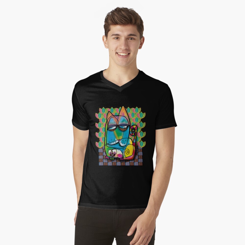 Artikel-Vorschau von T-Shirt mit V-Ausschnitt, designt und verkauft von Raduna.