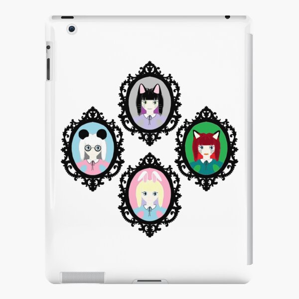 Kawaii Cosplay Girl - Bunny, Fox, Panda & Cat iPad Snap Case