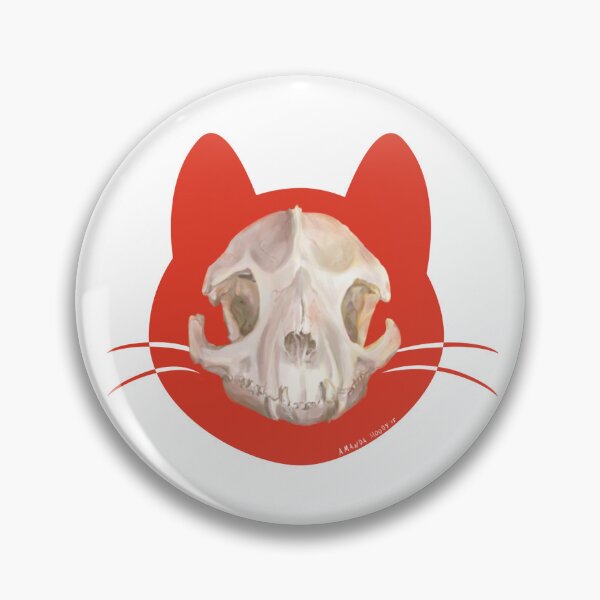 Item preview, Skull Cat designed and sold by AMoodyBun's Art.